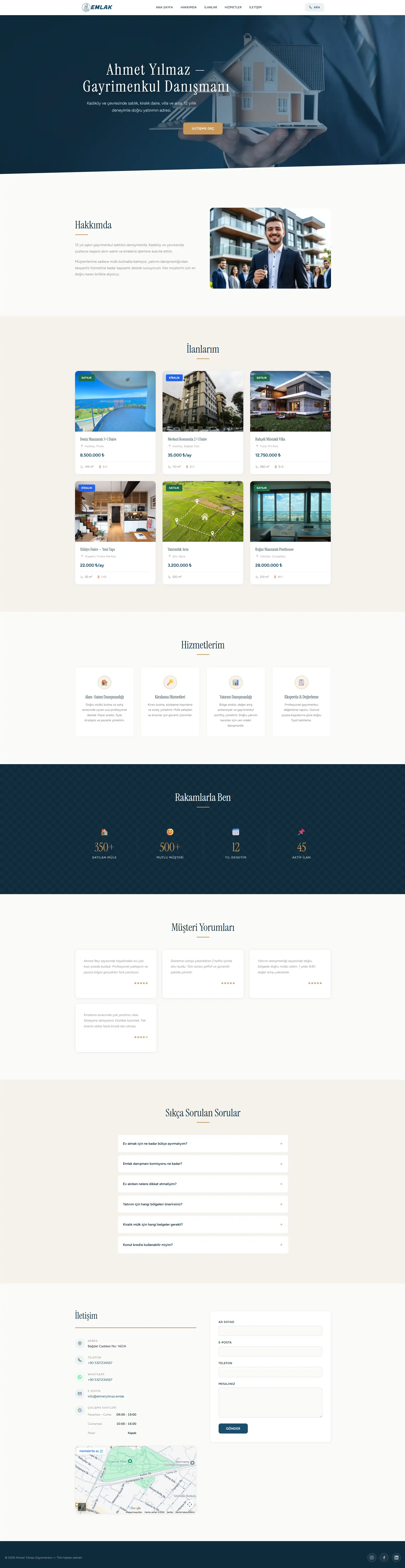 Bireysel Emlak Danışmanı