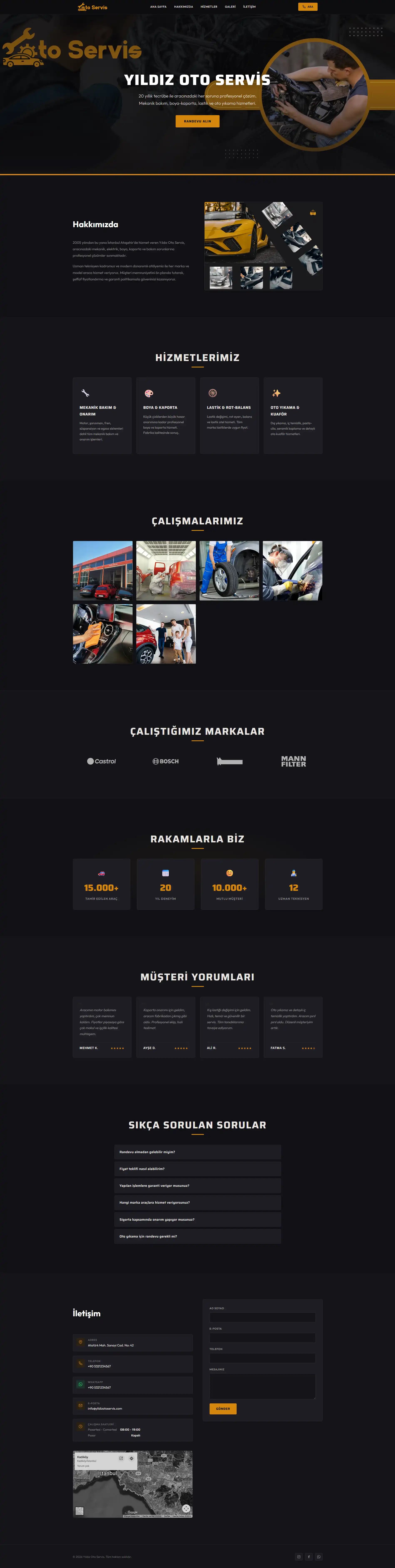 Oto Servis / Oto Tamir