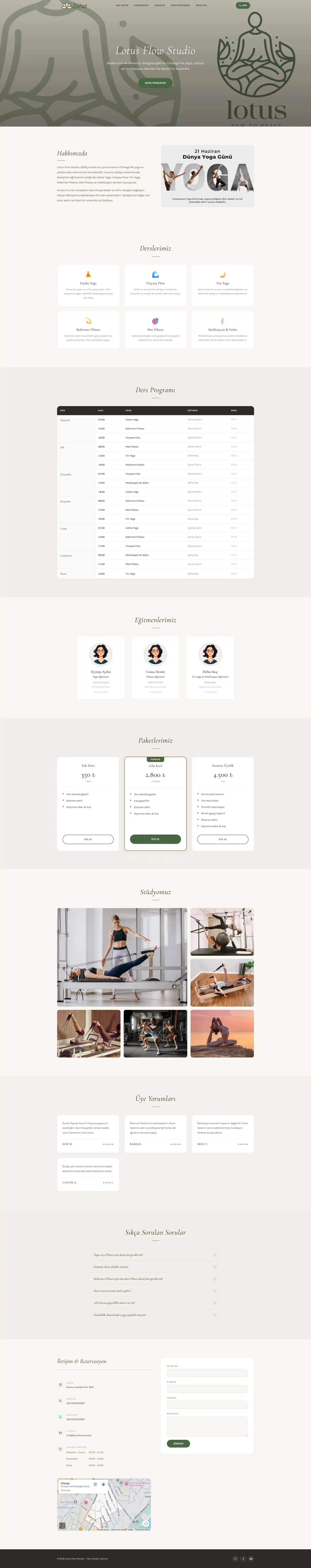 Yoga & Pilates Stüdyosu